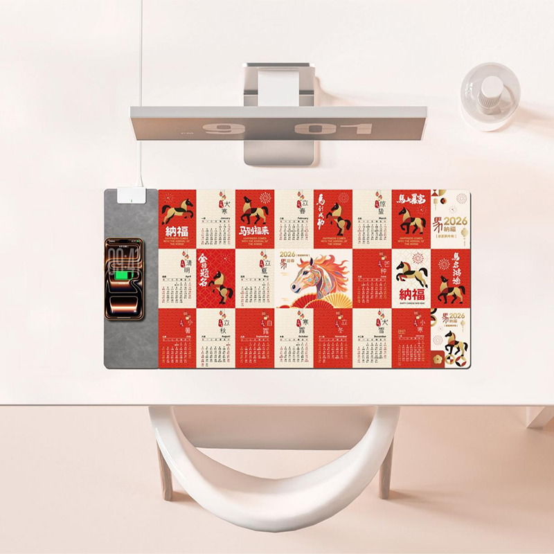 无线快充鼠标垫